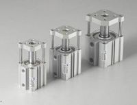 Compact pneumatic cylinder with guidance(CQM)