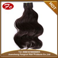 Body wavy virgin Indian virgin hair weaving 8A grade