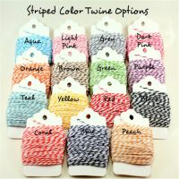 12 ply  1mm cotton  baker&#039;s twine on paper card
