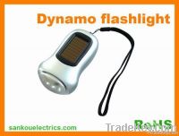 Solar Flashlight, Dynamo Solar Flashlight With