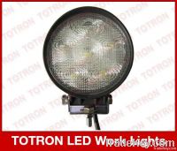 4" 18W 9-32V Round LED Work Light