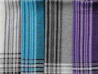 Silver Line Stripe Scarf