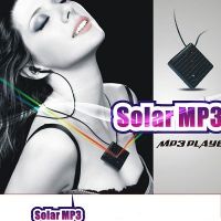 Solar Rechargeable Necklace Mini Mp3