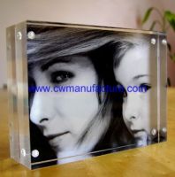 Clear Magnet Acrylic Picture Frame