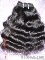 Natural Curly hair weft