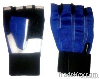 Blue Spandex Black Palm