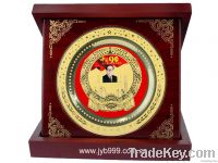 Souvenir plate for gift items