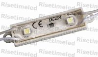 Risetimeled 3pcs 3528SMD Led Module, Waterproof
