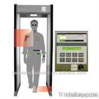 walk through metal detector , security scanner gate