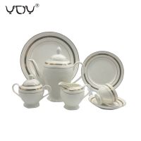 middle east pakistani turkish ceramic 24pcs tea set new bone china