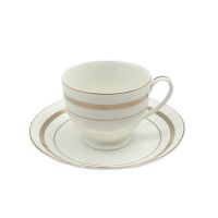  ceramic gold rim new bone china coffee mugs porcelain tea cup set with saucer 