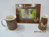 ceramic photo frame-lovely