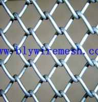 Galvanized and PVC Coated Chain Link Fence