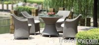 Rattan Chair &amp;Table Set