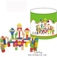 Wooden Toys Blocks (78 Colorful Blocks