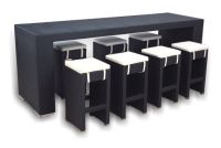 Fashion Rattan Bar Table And Chair