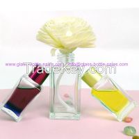 Lotion Glass Bottle and Glass Cosmetic Jar and glass nail polish bottle