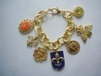 fashion bracelet with multi-charms