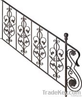 wrought iron staircase