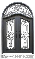 ornamental wrought iron door