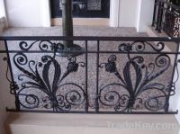 worught iron fence R9001