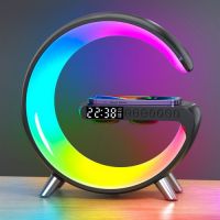 15W Digital Alarm Clock Wireless Charger From China