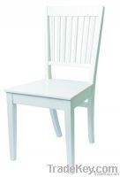 Birch white painted chair