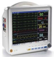 Portable ECG, Blood Press, Oxygen, heart rate and Pulse patient monitor