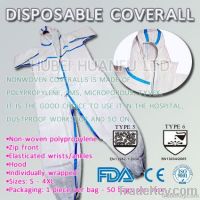 Disposable Non-woven coverall