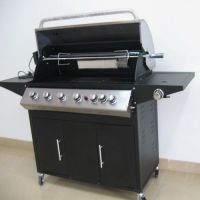 outdoor stainless steel bbq gas grill