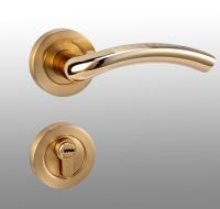 Gold Plate Level Door Lock