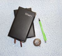 Pocket Diary With Corner