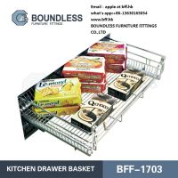 Kitchen Wire Pull-out basket Storage Organizer