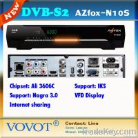 For Chile Receptor! Azfox N10S: Nagra 3+VFD+IKS+net sharing+Amazon