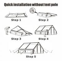15mÃÂ²Framework Inflatable Tents