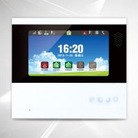 7" Smart Touch Screen gsm wireless home alarm system From China