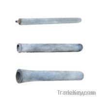 Nitride bonded silicon carbide heater protection tube