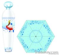 Perfume bottle umbrella