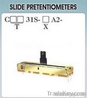 SLIDE PRETENTIOMETERS