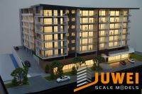 Residential Architectural Scale Building Model of Apartment with Light (JW-29)