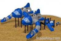 WD-FJ001 Aircraft Theme Outdoor Playground
