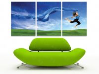 frameless painting
