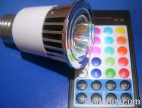 5W RGB LED bulb lighting From China