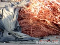 copper scrap wire 99.9% millberry