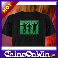 Fashion design and cool LED T-shirt