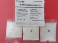 Chlorine dioxide powder