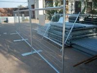 AS 4687 standard 2.4x2.1m size galvanized temporary fencing panels From China