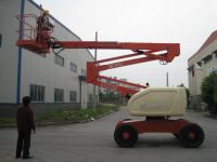 18m electrical self-propelled articulating boom