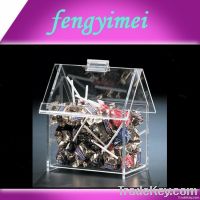 House shape clear acrylic candy box