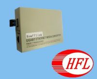 10M/100M/1000M dual fiber media converter